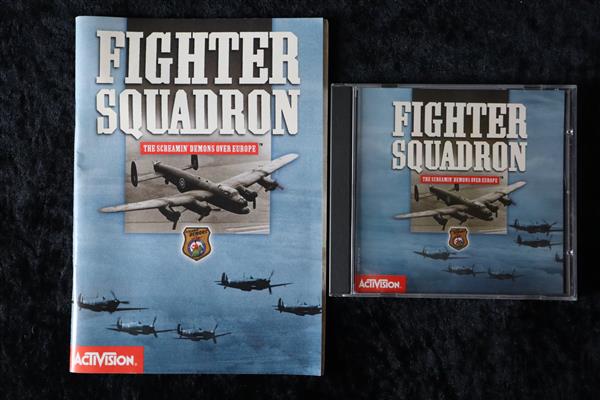 Grote foto fighter squadron the screamin demons over europe pc game manual spelcomputers games overige games