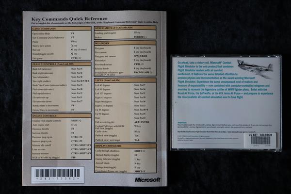 Grote foto microsoft combat flight simulator wwii europe series pc game spelcomputers games overige games