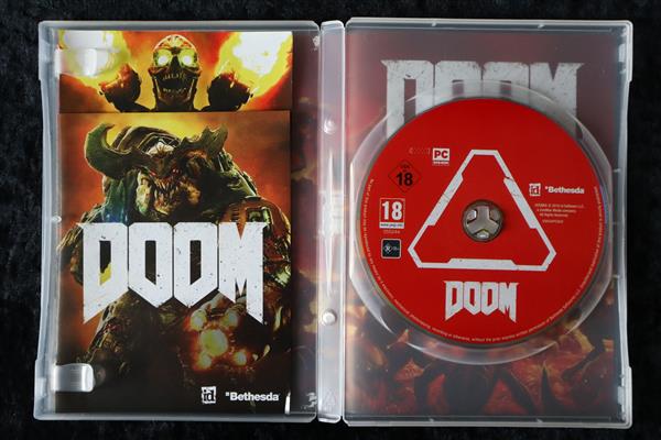 Grote foto doom pc game spelcomputers games pc