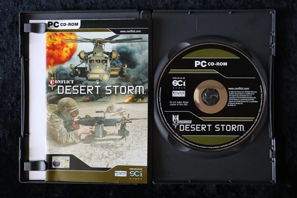 Grote foto conflict desert storm pc game spelcomputers games pc