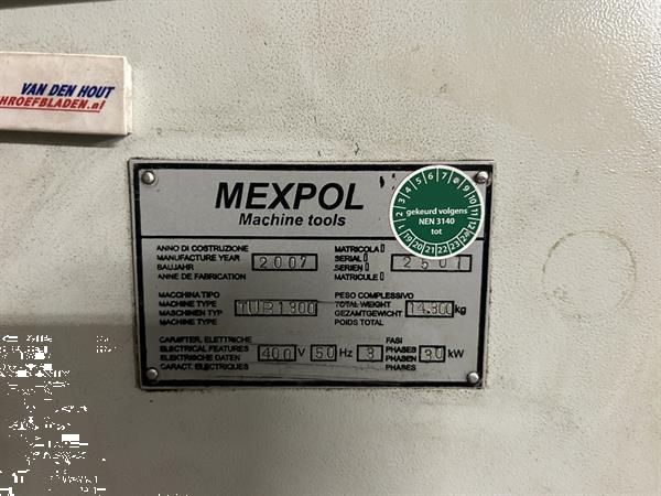 Grote foto draaibank metaaldraaibank mexpol tub 1300x5250mm heavy duty doe het zelf en verbouw ijzerwaren en bevestigingsmiddelen