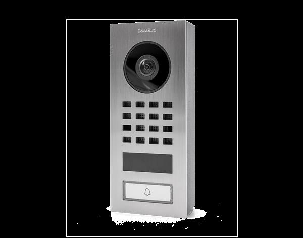 Grote foto doorbird ip intercom d1101v opbouw d1101v rvs 304 v2a geborsteld opbouw audio tv en foto videobewakingsapparatuur