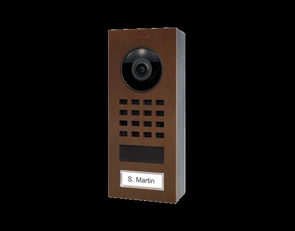 Grote foto doorbird ip intercom d1101v opbouw d1101v rvs 304 v2a geborsteld opbouw audio tv en foto videobewakingsapparatuur