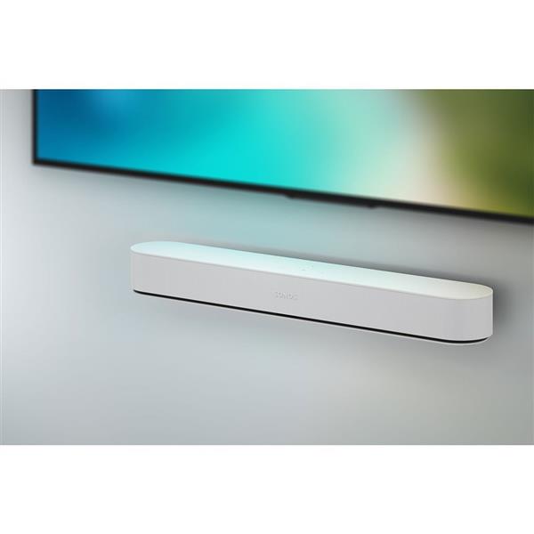 Grote foto sonos beam wallmount ophangsysteem kleur zwart audio tv en foto luidsprekers