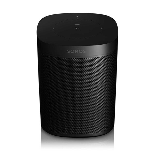 Grote foto sonos one draadloze speaker kleur zwart audio tv en foto luidsprekers