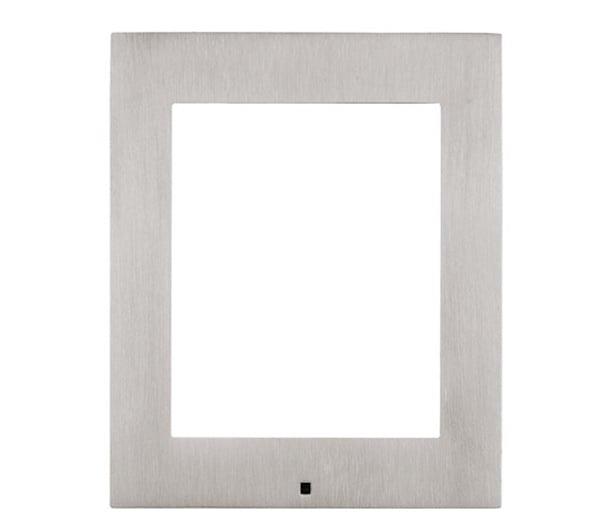 Grote foto 2n opbouw installatieframe met grootte 1 module voor helios ip verso en access units kleur zwart audio tv en foto professionele video apparatuur