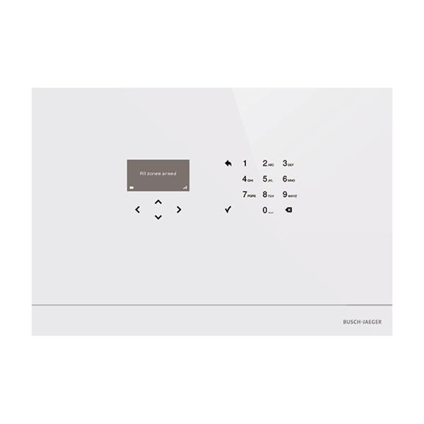 Grote foto busch secure home alarmcentrale met gsm module kleur wit doe het zelf en verbouw inbraaksystemen