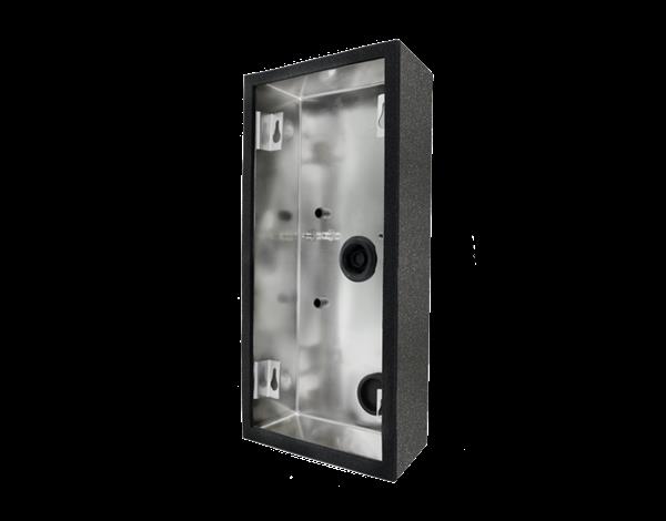 Grote foto doorbird opbouwbehuizing rvs voor ip videofoon d2101v d2101v opbouwbehuizing rvs 316 v4a zoutwater audio tv en foto professionele video apparatuur