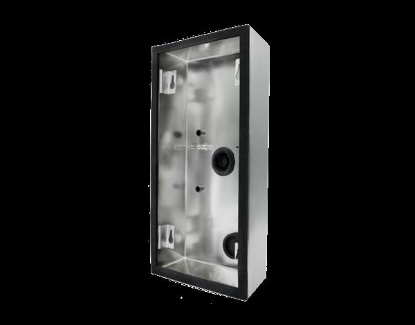 Grote foto doorbird opbouwbehuizing rvs voor ip videofoon d2101v d2101v opbouwbehuizing rvs 316 v4a zoutwater audio tv en foto professionele video apparatuur