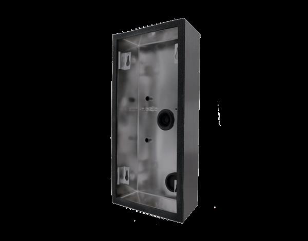 Grote foto doorbird opbouwbehuizing rvs voor ip videofoon d2101v d2101v opbouwbehuizing rvs 316 v4a zoutwater audio tv en foto professionele video apparatuur