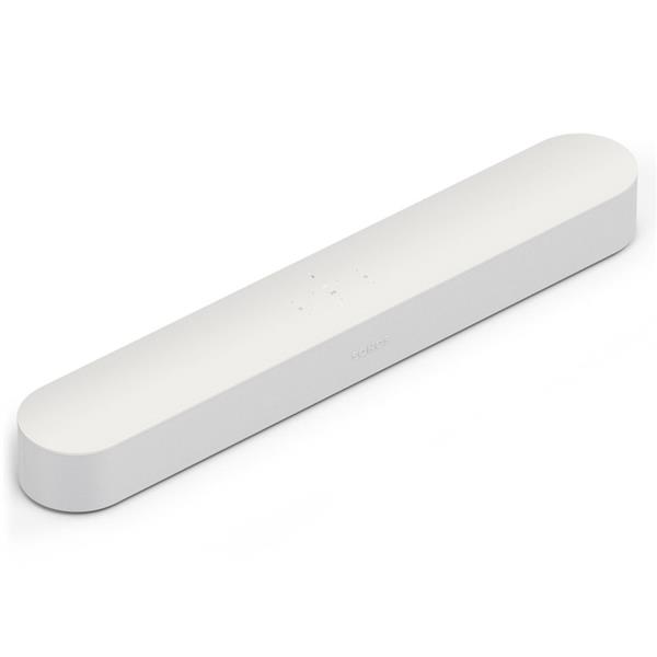 Grote foto sonos beam compacte soundbar gen2 kleur wit audio tv en foto luidsprekers