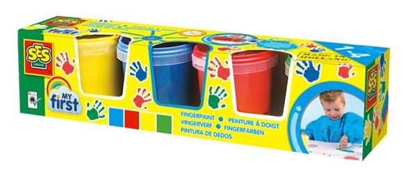 Grote foto my first vingerverf 4 kleuren x150ml kinderen en baby overige