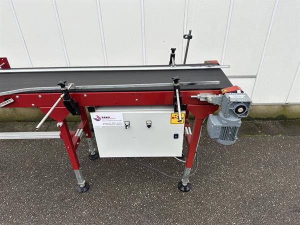 Grote foto taks transportband 1120 x 40 cm agrarisch transportbanden