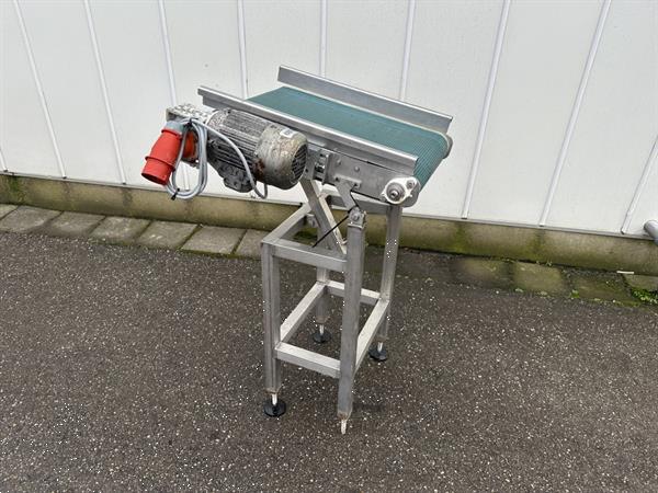 Grote foto rvs transportband 60 x 40 cm agrarisch transportbanden