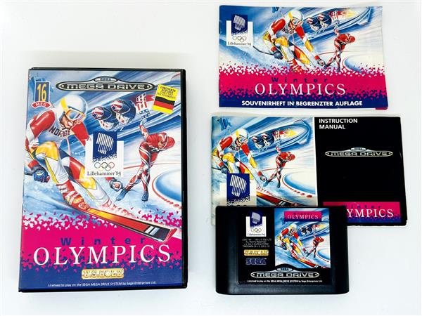 Grote foto sega megadrive winter olympics limitierte auflage 1 spelcomputers games overige games