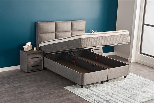 Grote foto zelda 1 persoons opbergbed grijs beds supply huis en inrichting bedden