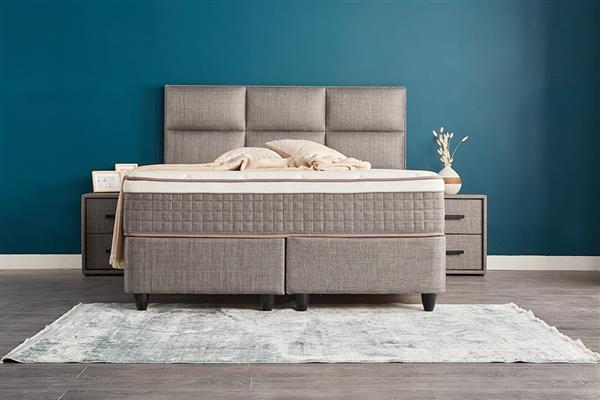 Grote foto zelda 2 persoons opbergbed grijs beds supply huis en inrichting bedden