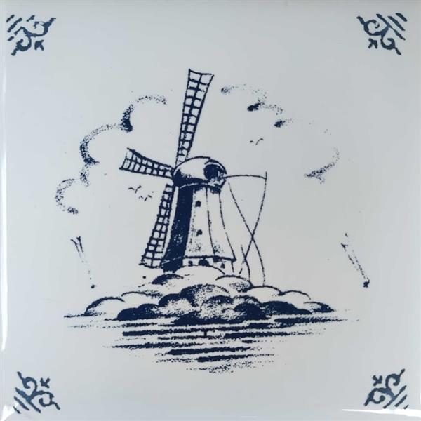 Grote foto oud hollands blauw wit decor 10 8x10 8cm doe het zelf en verbouw tegels