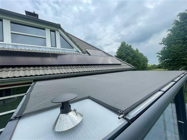 Grote foto goedkope serre zonwering huis en inrichting zonwering en lamellen