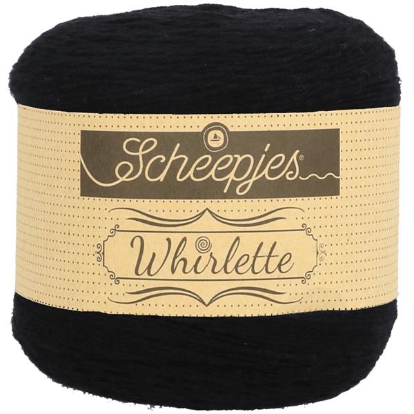 Grote foto scheepjes whirlette 100 gram 851 liquorice verzamelen overige verzamelingen