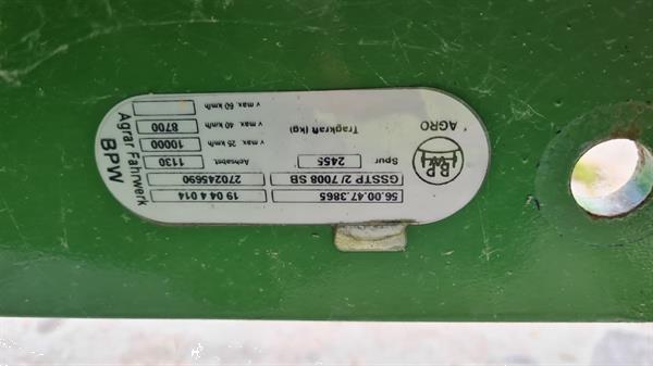 Grote foto bpw bugy agrarisch tractor onderdelen