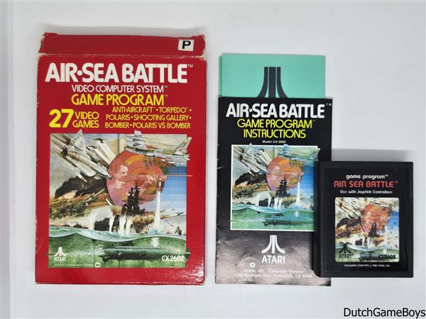 Grote foto atari 2600 game program 27 air sea battle spelcomputers games overige games