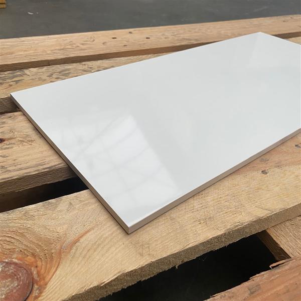 Grote foto ceratile wand wit glans 30x60cm partij van 6 48 m doe het zelf en verbouw tegels