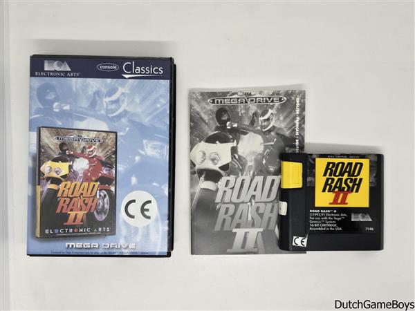Grote foto sega megadrive road rash ii classics spelcomputers games overige games