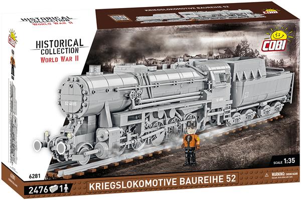 Grote foto cobi 6281 oorlogslocomotive baureihe 52 kinderen en baby overige