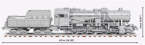 Grote foto cobi 6281 oorlogslocomotive baureihe 52 kinderen en baby overige