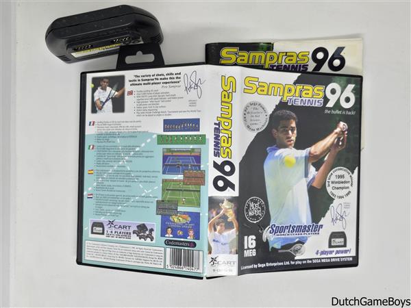 Grote foto sega megadrive sampras tennis 96 spelcomputers games overige games