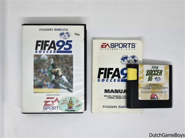 Grote foto sega megadrive fifa soccer 95 spelcomputers games overige games