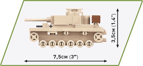 Grote foto cobi 3090 panzer iii ausf.l kinderen en baby overige