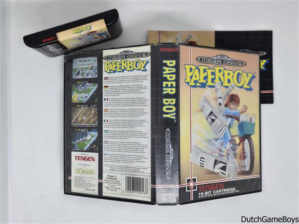 Grote foto sega megadrive paperboy 1 spelcomputers games overige games