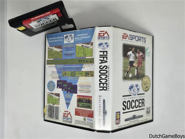 Grote foto sega megadrive fifa international soccer spelcomputers games overige games
