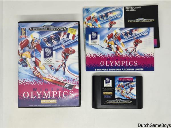 Grote foto sega megadrive winter olympics serie limitee spelcomputers games overige games