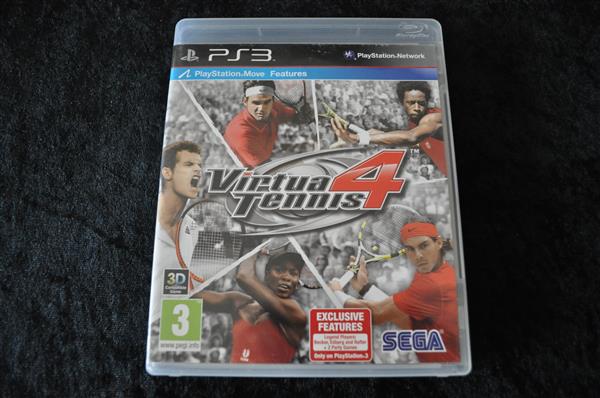 Grote foto virtua tennis 4 playstation 3 ps3 spelcomputers games playstation 3
