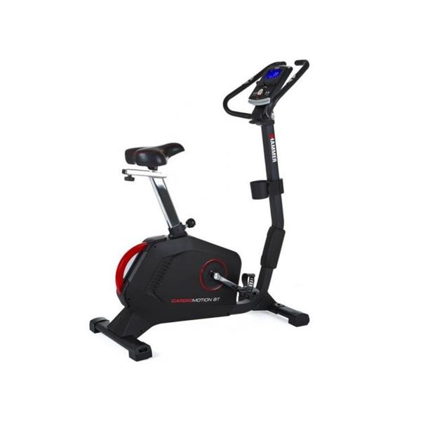 Grote foto hammer cardio motion bt ergometer hometrainer upright bike sport en fitness fitness
