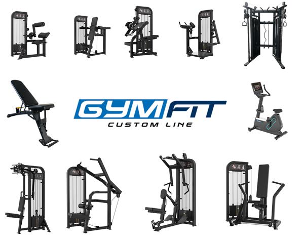 Grote foto gymfit custom line krachtset 11 apparaten complete set nieuw sport en fitness fitness