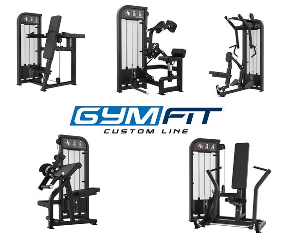 Grote foto gymfit custom line krachtset 5 apparaten complete set nieuw sport en fitness fitness