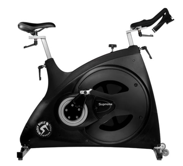 Grote foto body bike supreme hometrainer spinning fiets cardio demo model bodybike sport en fitness fitness
