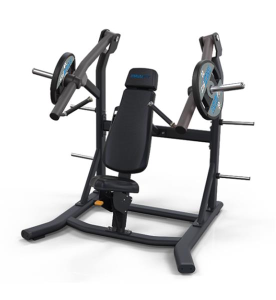 Grote foto gymfit super incline chest press xtreme line plate loades series sport en fitness fitness