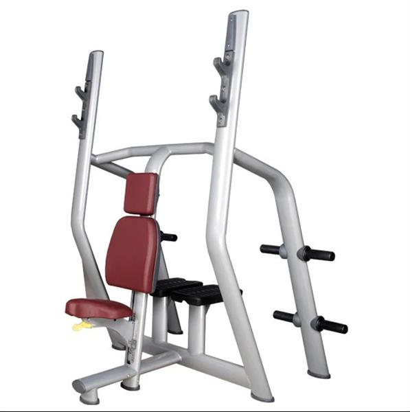 Grote foto technogym vertical bench shoulder press bench bank sport en fitness fitness