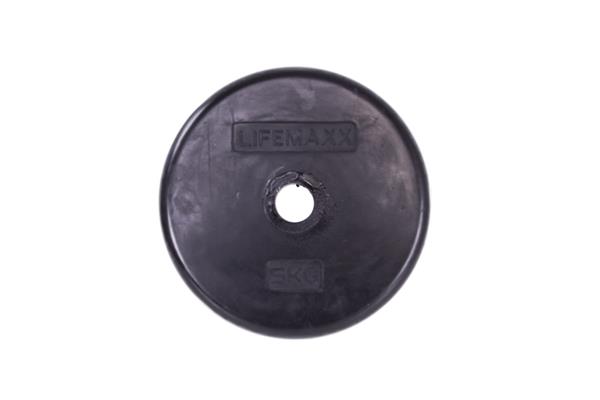 Grote foto lmx84 disc rubber coated 30mm black 0 5 5kg sport en fitness fitness
