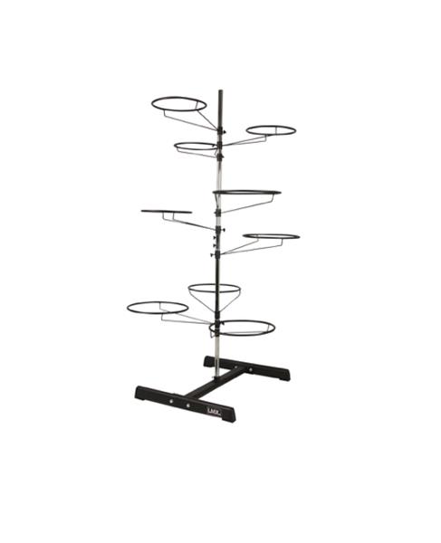 Grote foto lmx1105 gymball rack. for 9 gymballs black sport en fitness fitness