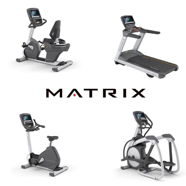 Grote foto matrix complete cardio set combinatie conditie lease sport en fitness fitness