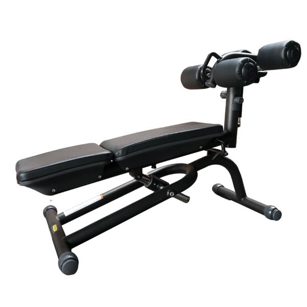 Grote foto technogym abdominal bench buikspier bank abdominal crunch sport en fitness fitness