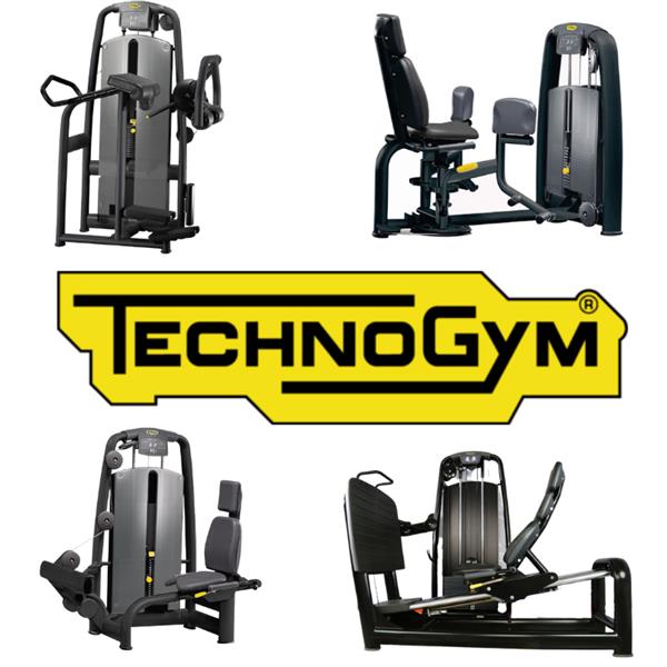 Grote foto technogym selection black kracht set machines complete set sport en fitness fitness