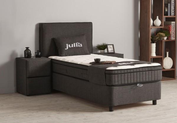 Grote foto julia 1 persoons opbergbed antraciet beds supply huis en inrichting bedden