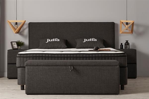 Grote foto julia 2 persoons opbergbed antraciet beds supply huis en inrichting bedden